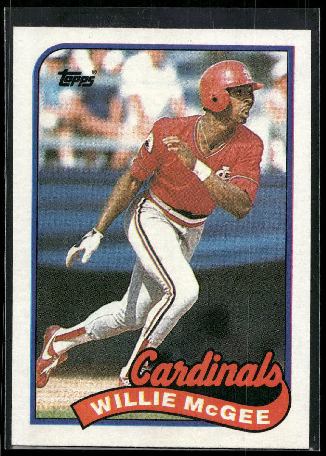 1989 Topps #640 Willie McGee