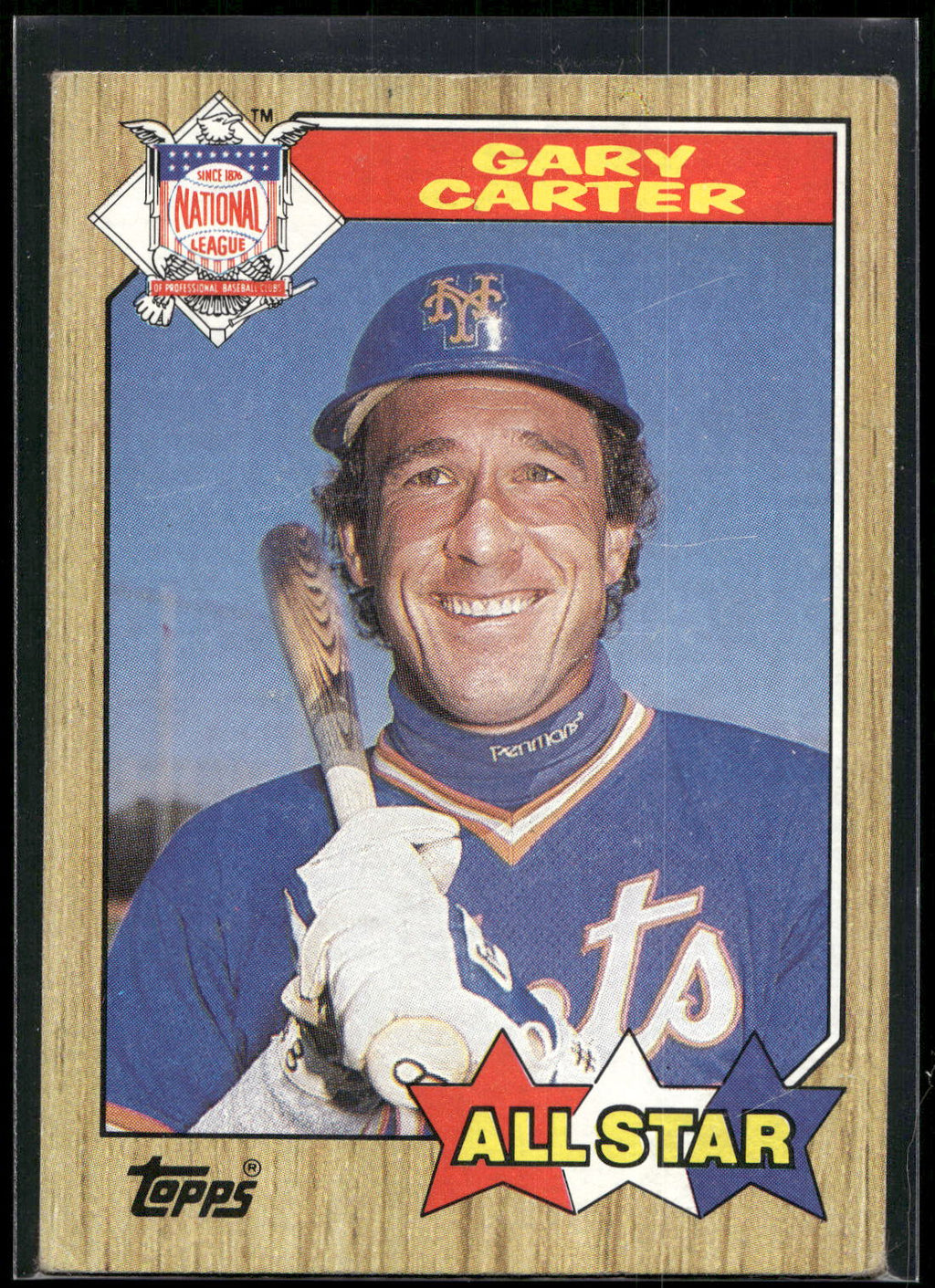 1987 Topps #602 Gary Carter