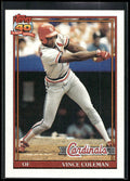 1991 Topps #160 Vince Coleman