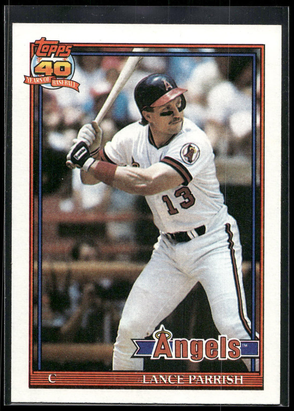 1991 Topps #210 Lance Parrish