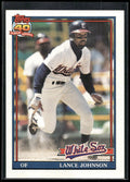 1991 Topps #243 Lance Johnson