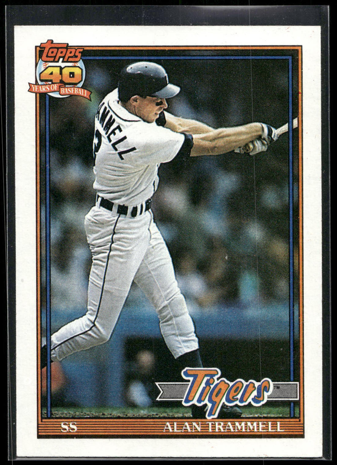 1991 Topps #275 Alan Trammell