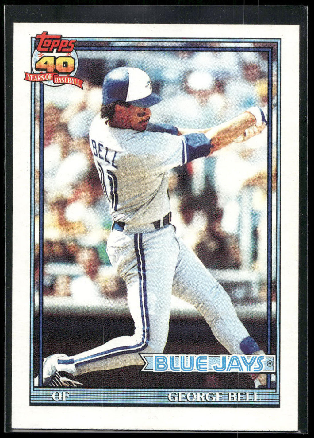 1991 Topps #440b George Bell