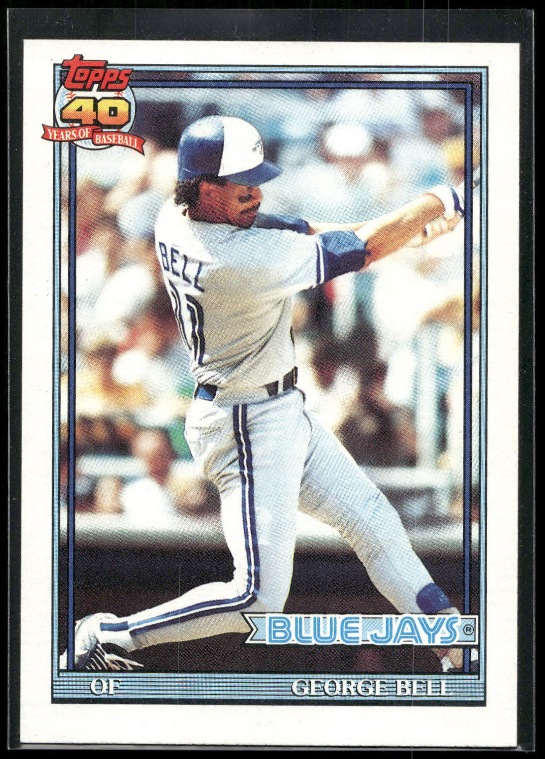 1991 Topps #440b George Bell