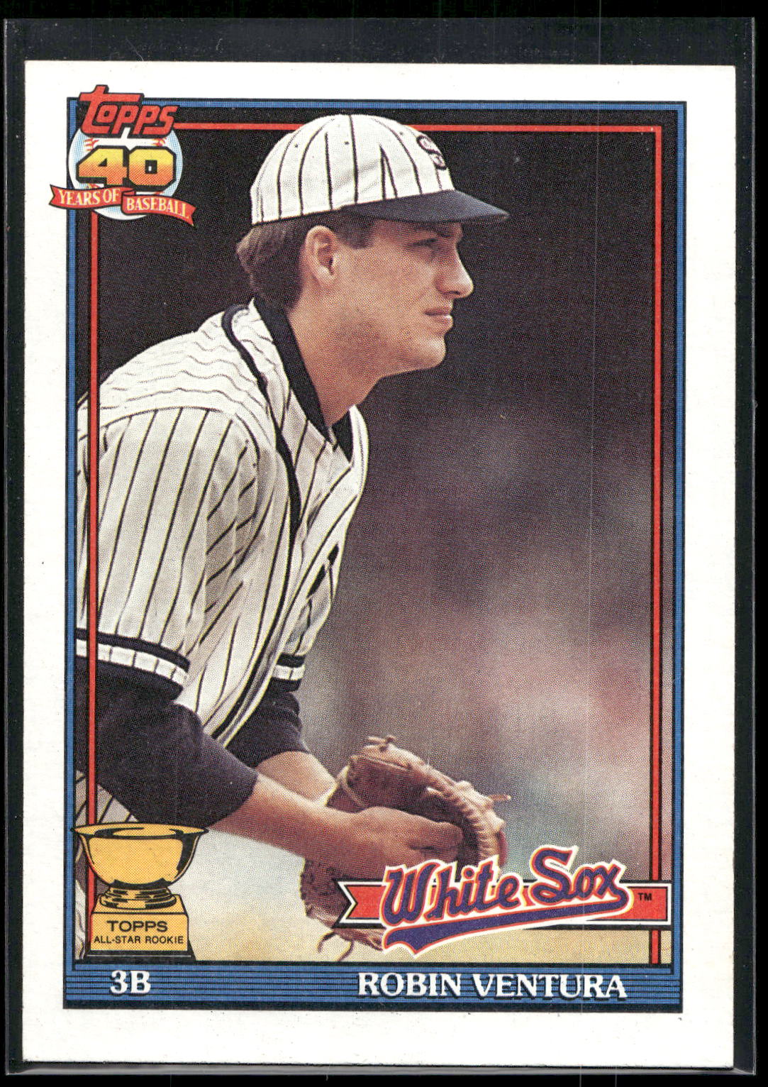 1991 Topps #461a Robin Ventura