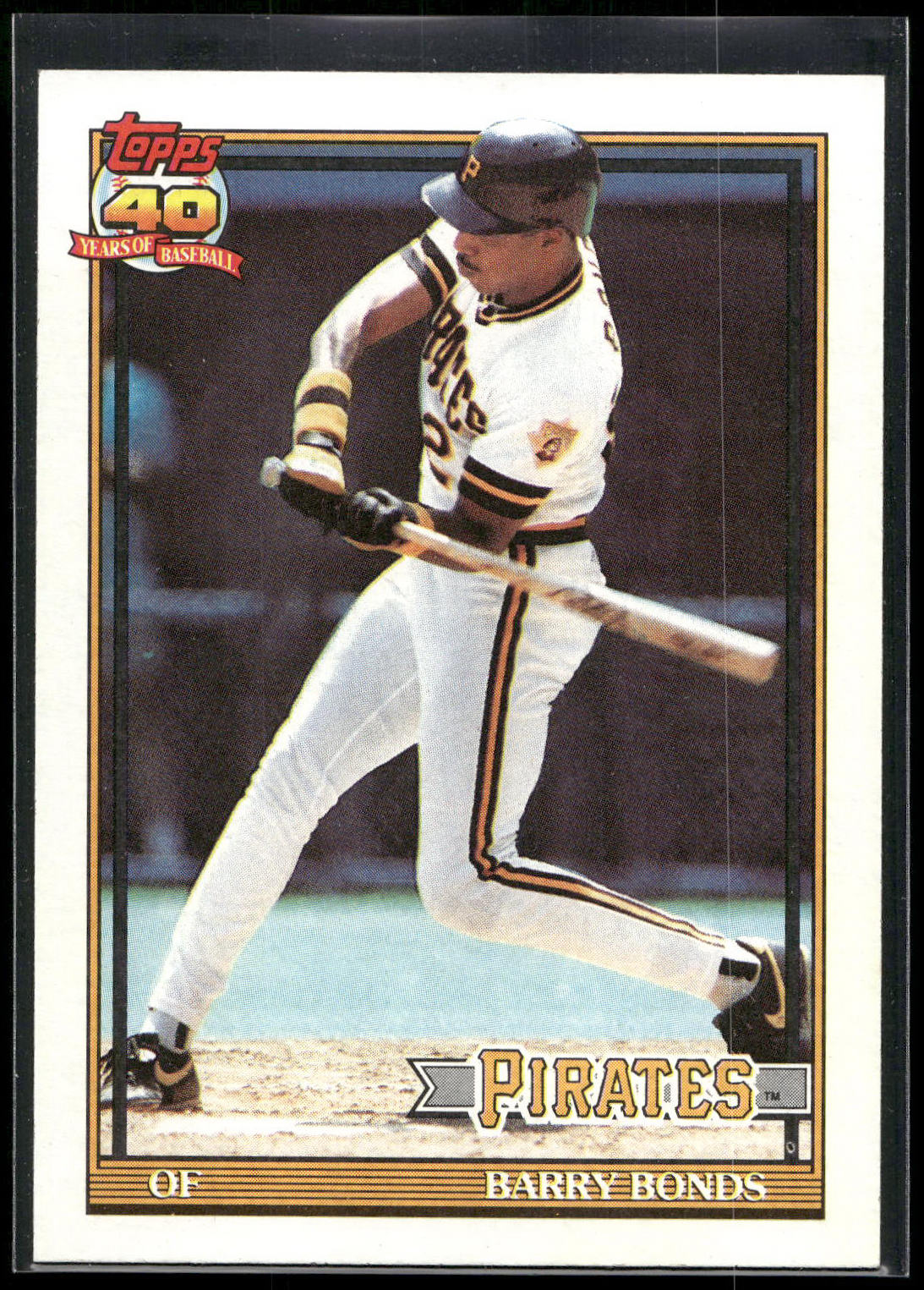 1991 Topps #570 Barry Bonds