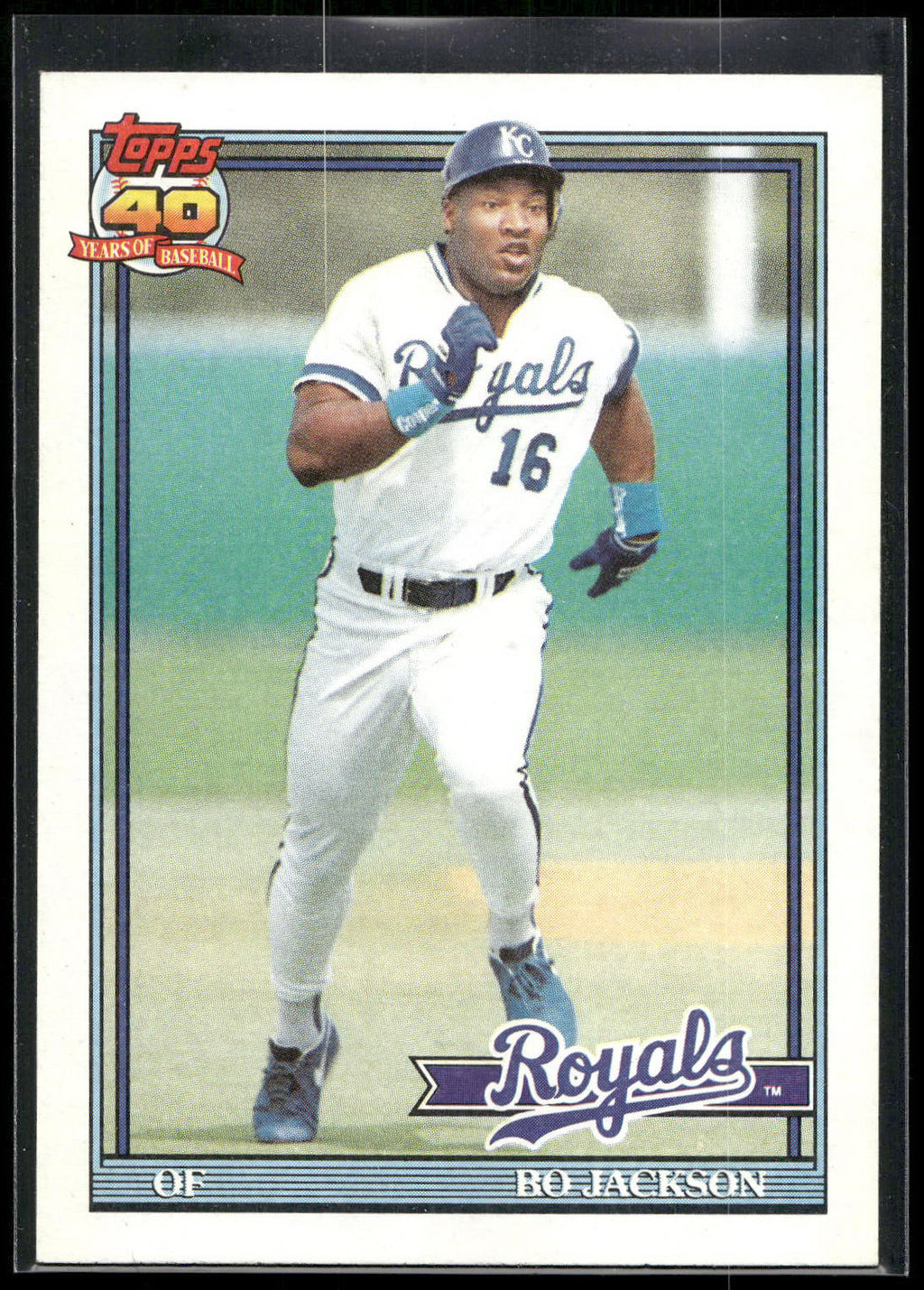 1991 Topps #600 Bo Jackson