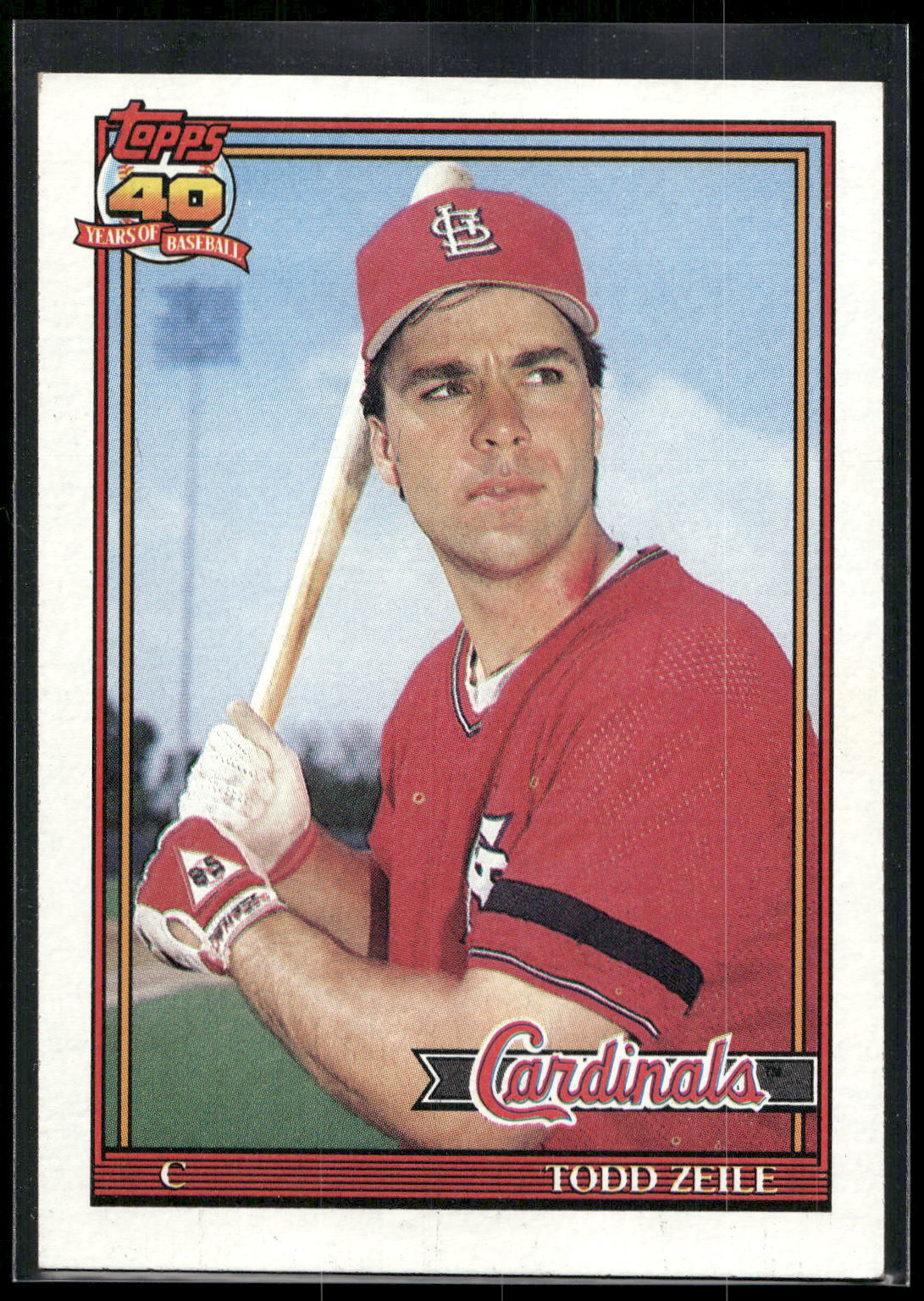 1991 Topps #616 Todd Zeile