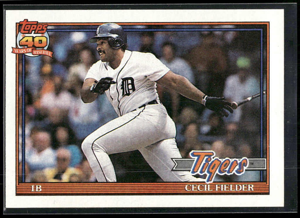 1991 Topps #720 Cecil Fielder