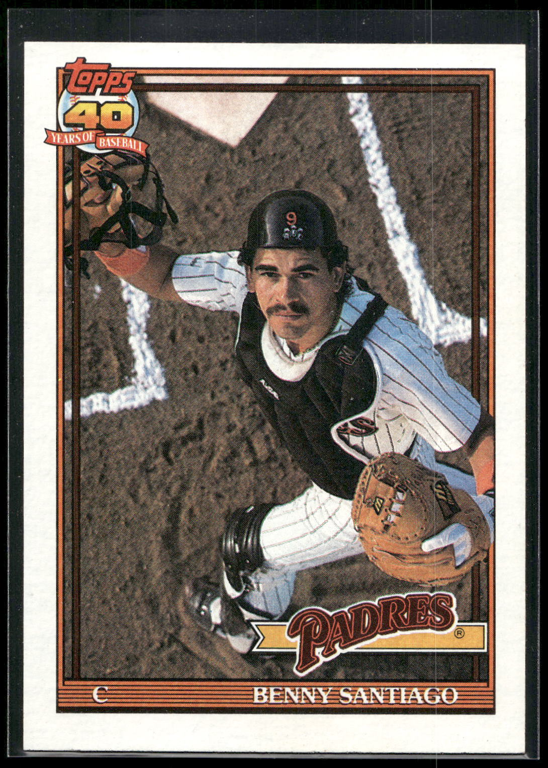 1991 Topps #760 Benny Santiago