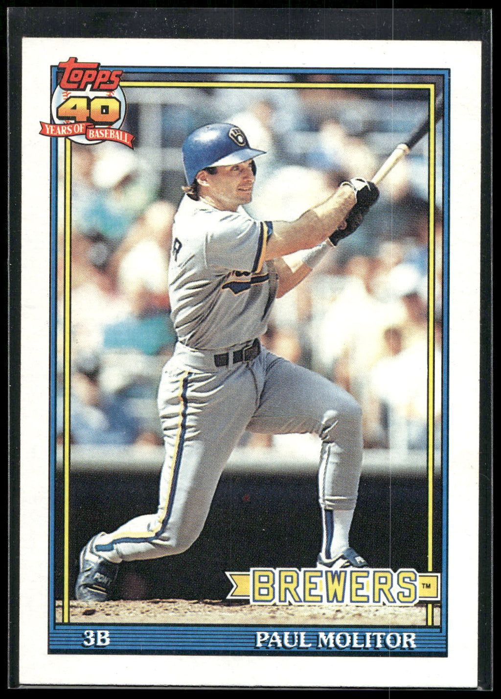 1991 Topps #95 Paul Molitor