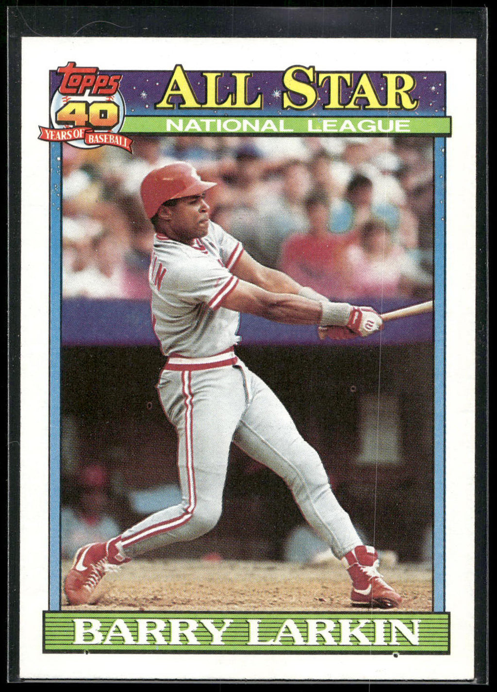 1991 Topps #400 Barry Larkin