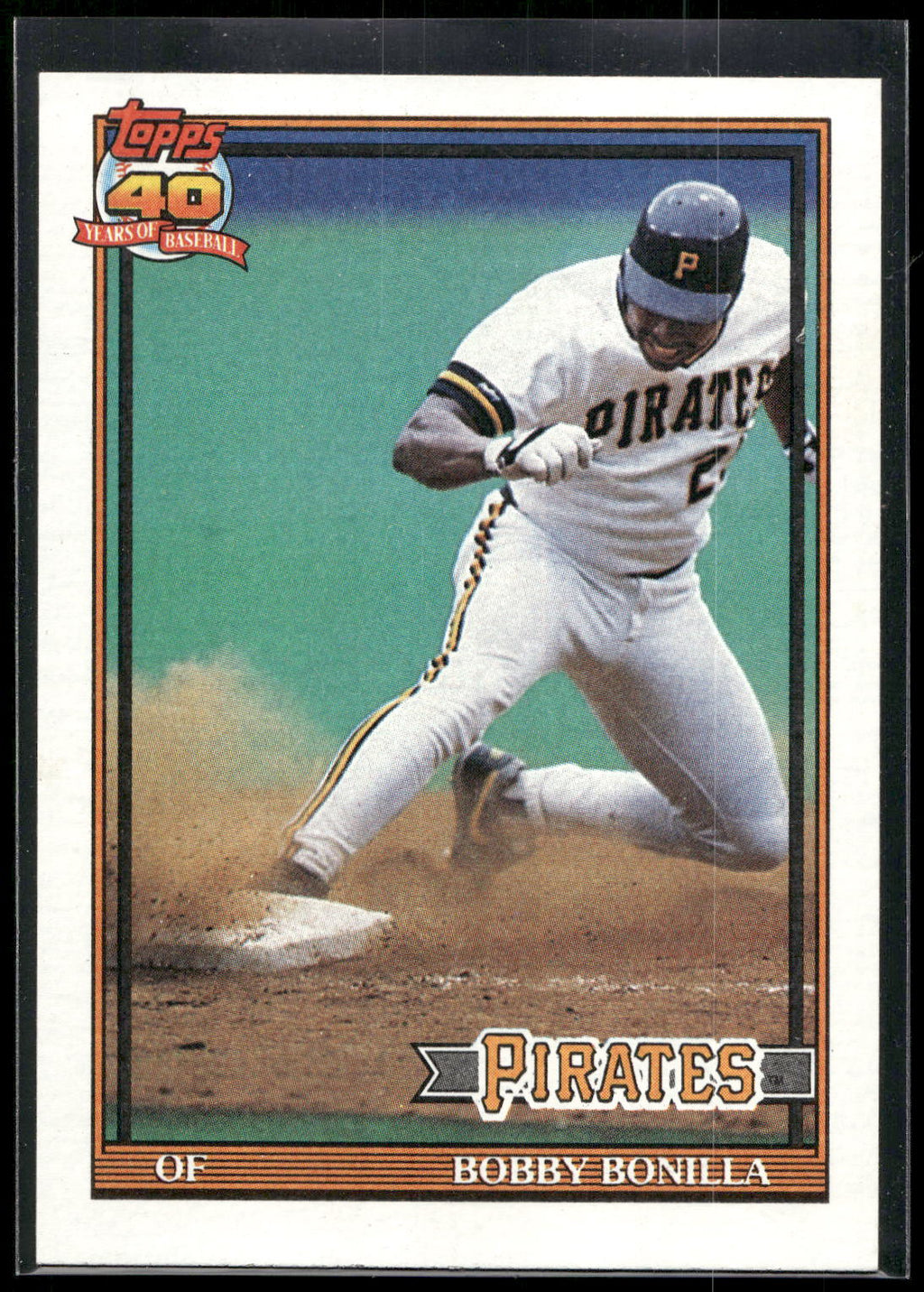1991 Topps #750 Bobby Bonilla