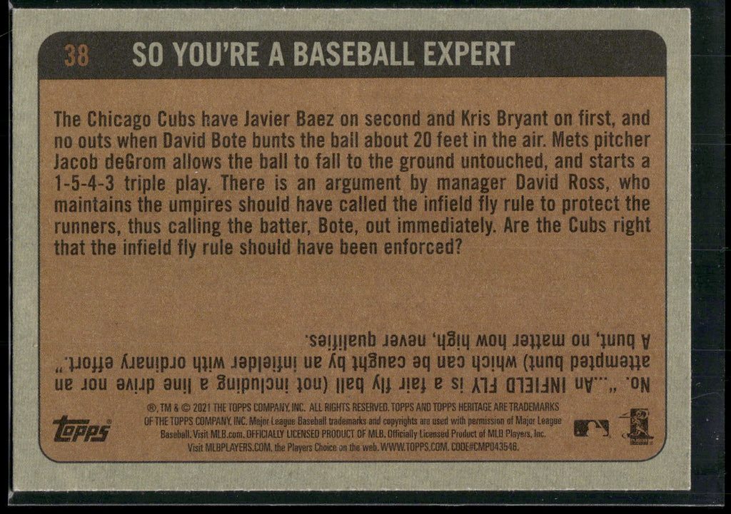 2021 Topps Heritage #38 Clayton Kershaw