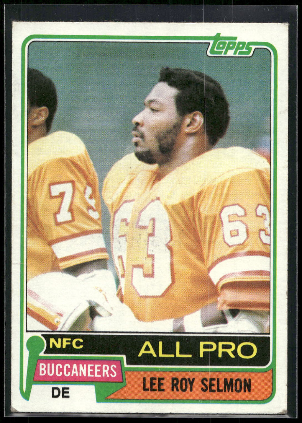 1981 Topps #410 Lee Roy Selmon