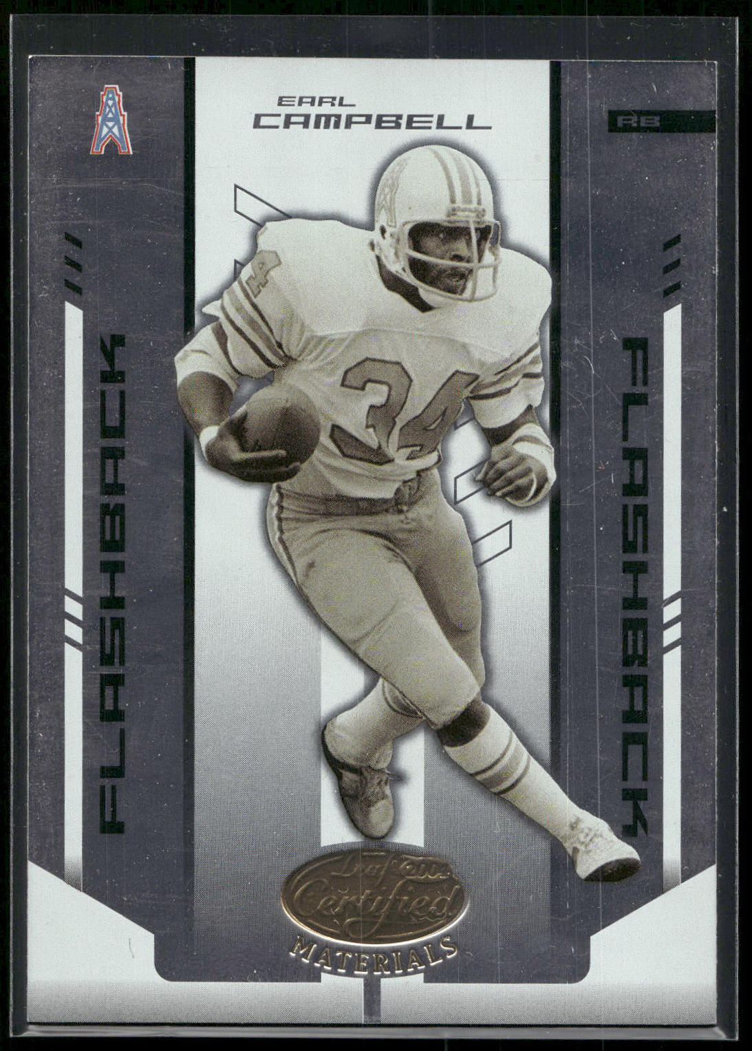 2004 Leaf Certified Materials #136 Earl Campbell