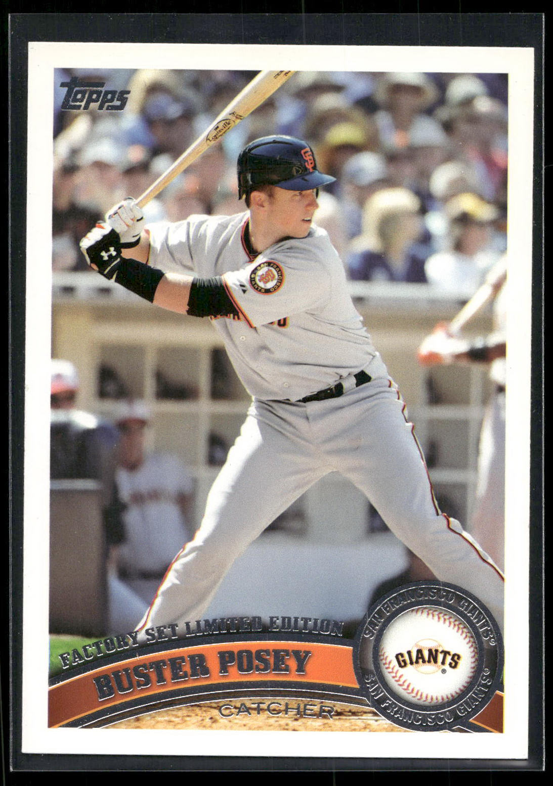 2011 Topps #198 Buster Posey Factory Set Bonus: Limited Edition