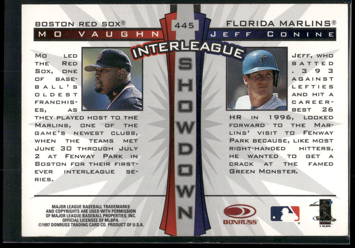 1997 Donruss #445 Mo Vaughn / Jeff Conine