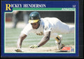 1991 Score #10 Rickey Henderson