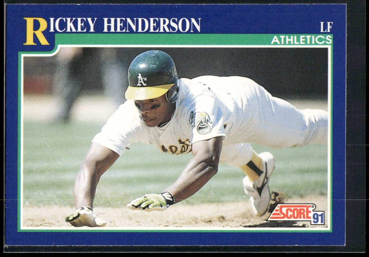 1991 Score #10 Rickey Henderson