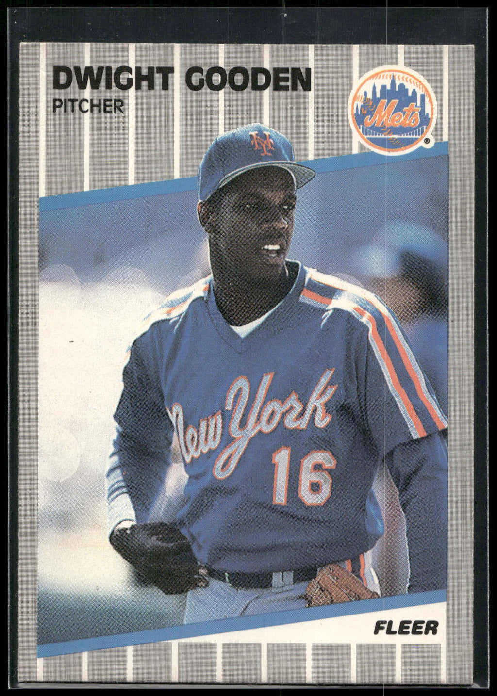 1989 Fleer #36 Dwight Gooden