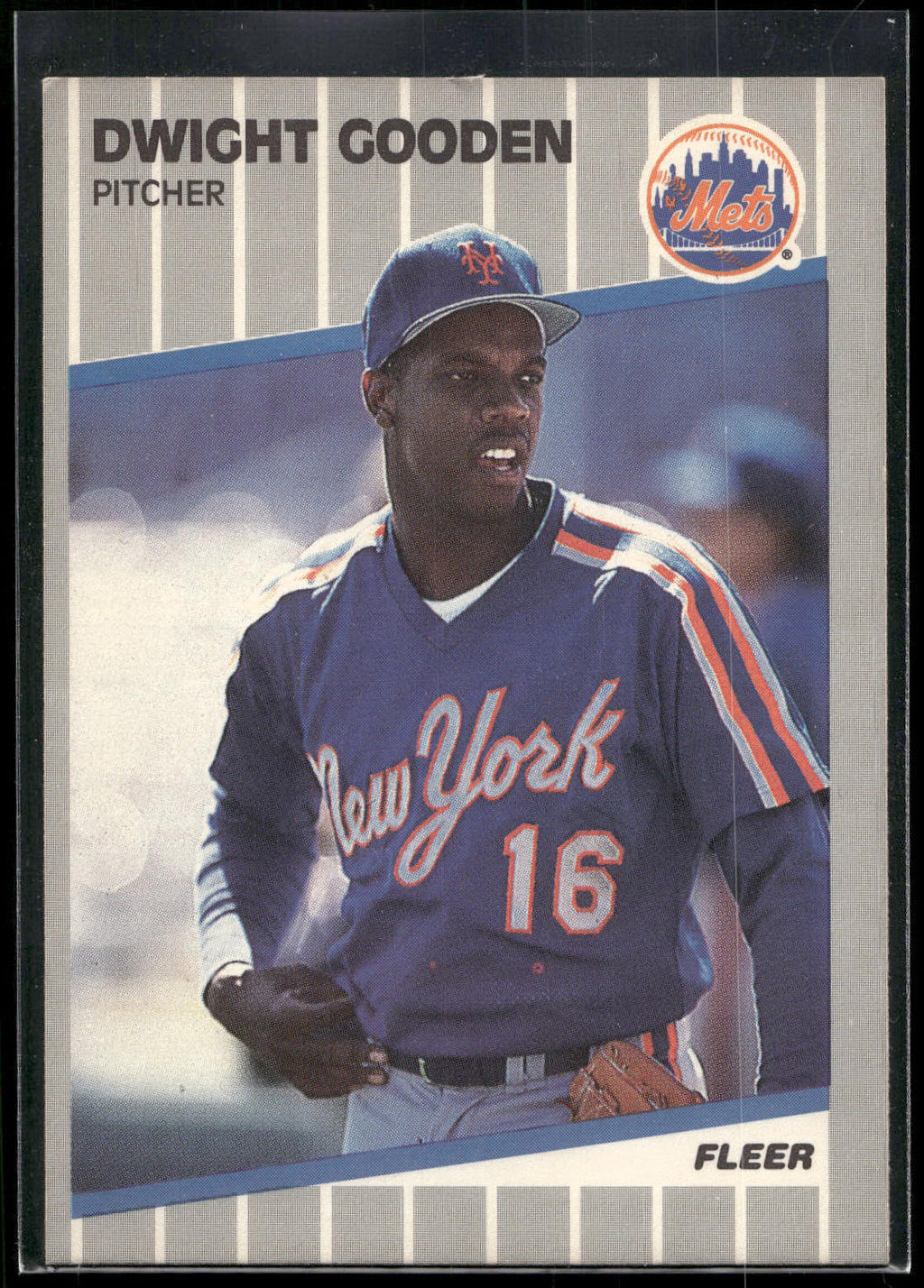 1989 Fleer #36 Dwight Gooden
