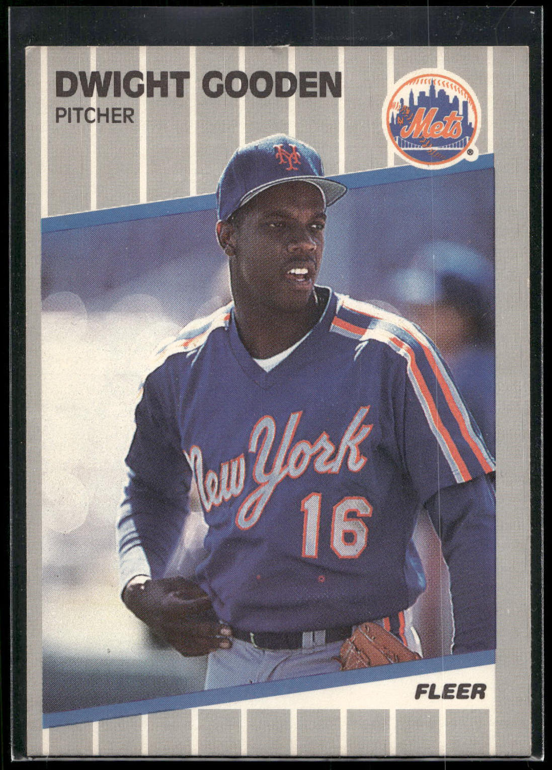 1989 Fleer #36 Dwight Gooden