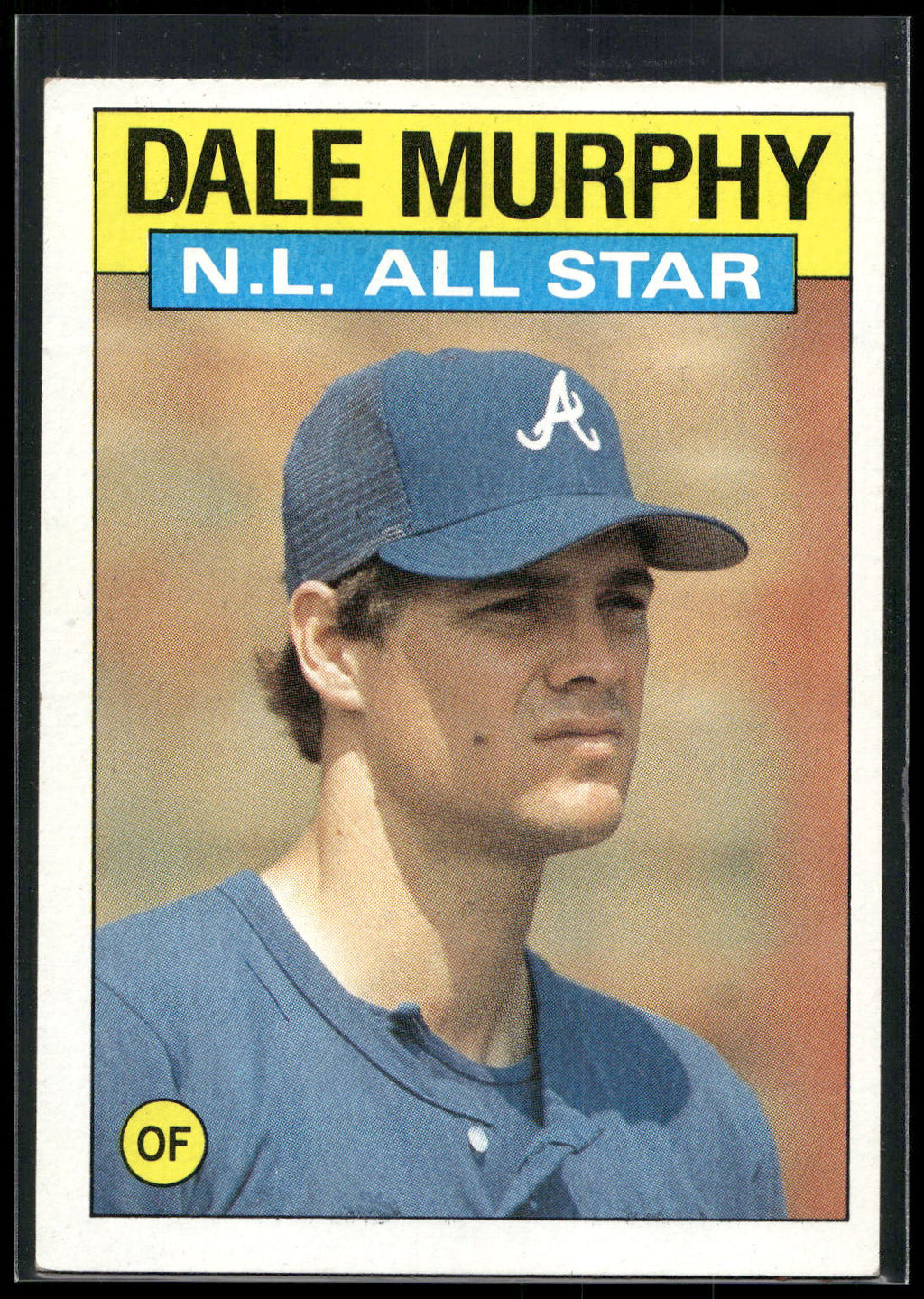 1986 Topps #705 Dale Murphy
