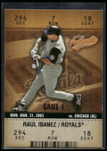 2003 Fleer Authentix #35 Raul Ibanez