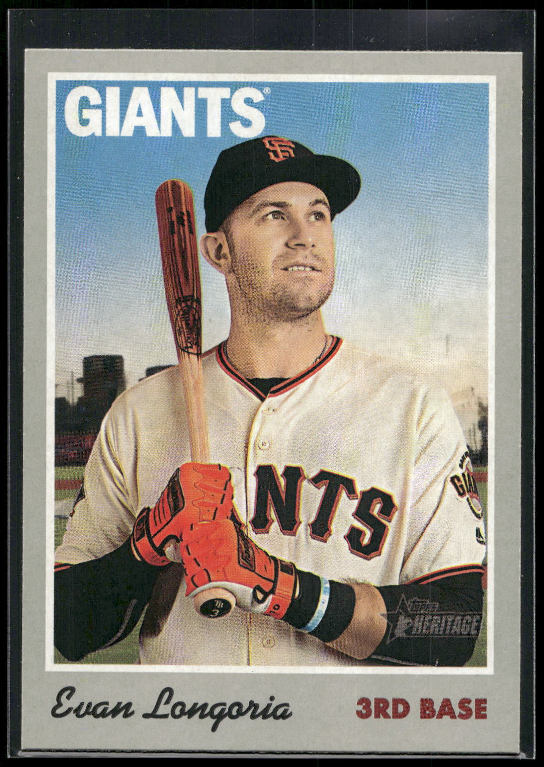 2019 Topps Heritage #42 Evan Longoria
