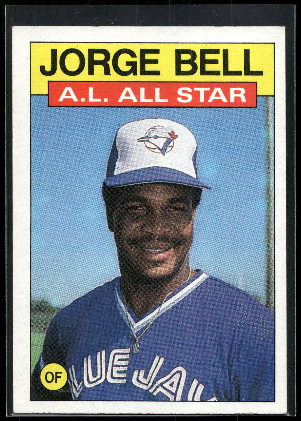 1986 Topps #718 Jorge Bell