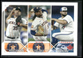 2023 Topps #82 AL Wins Leaders (Justin Verlander / Framber Valdez / Alek Manoah)