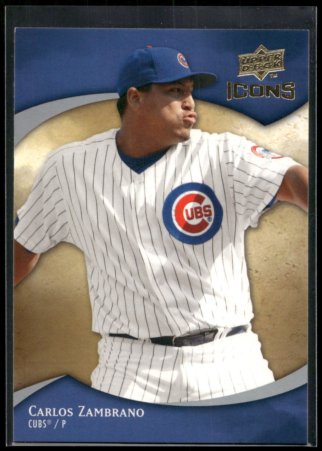 2009 Upper Deck Icons #17 Carlos Zambrano