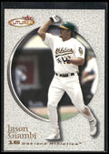2001 Fleer Futures #100 Jason Giambi