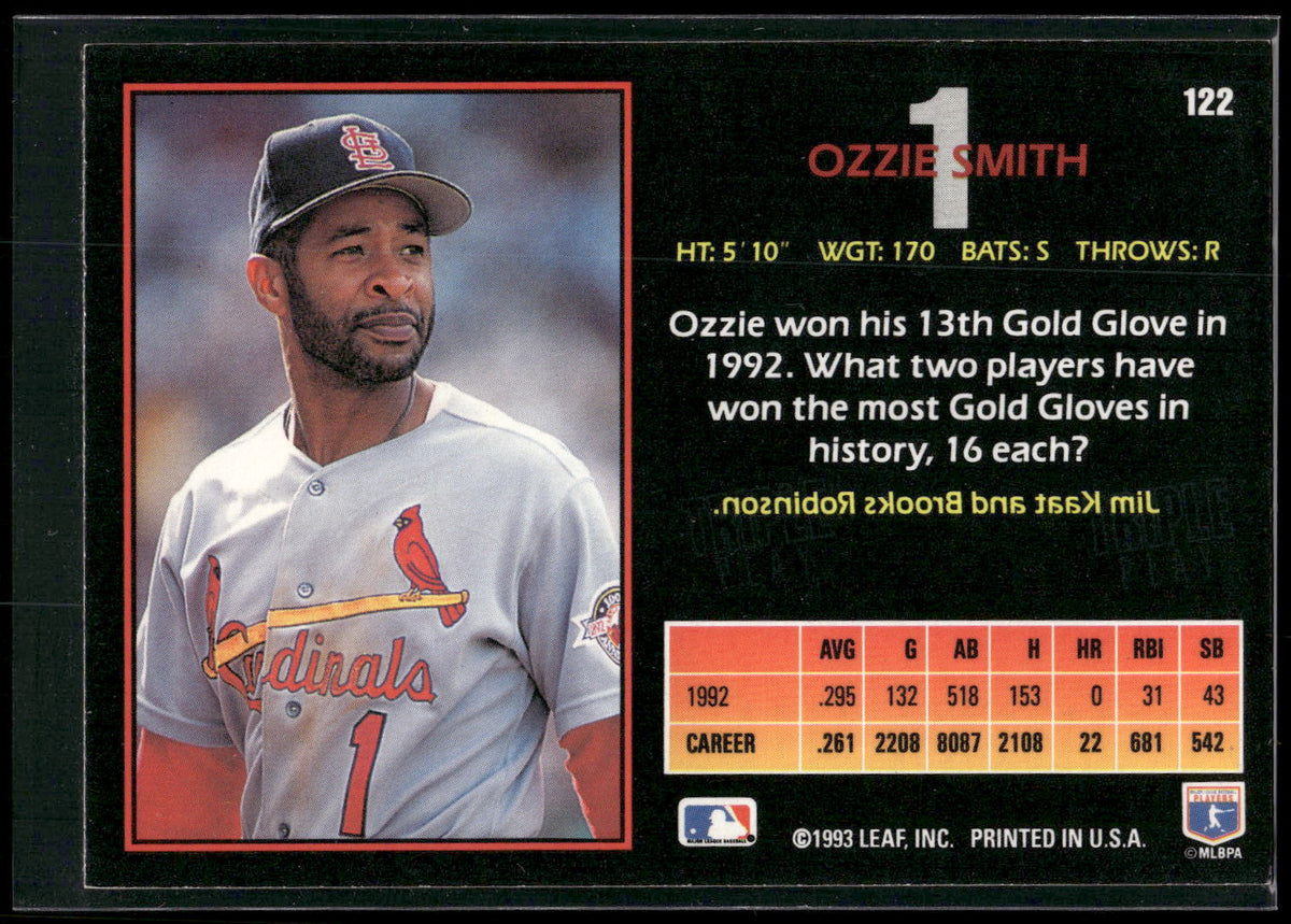 1993 Triple Play #122 Ozzie Smith
