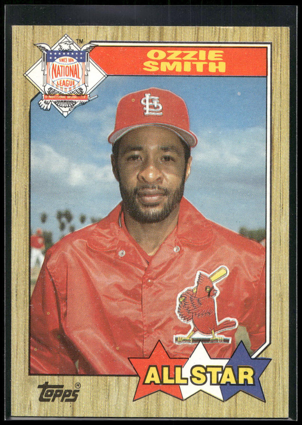 1987 Topps #598 Ozzie Smith