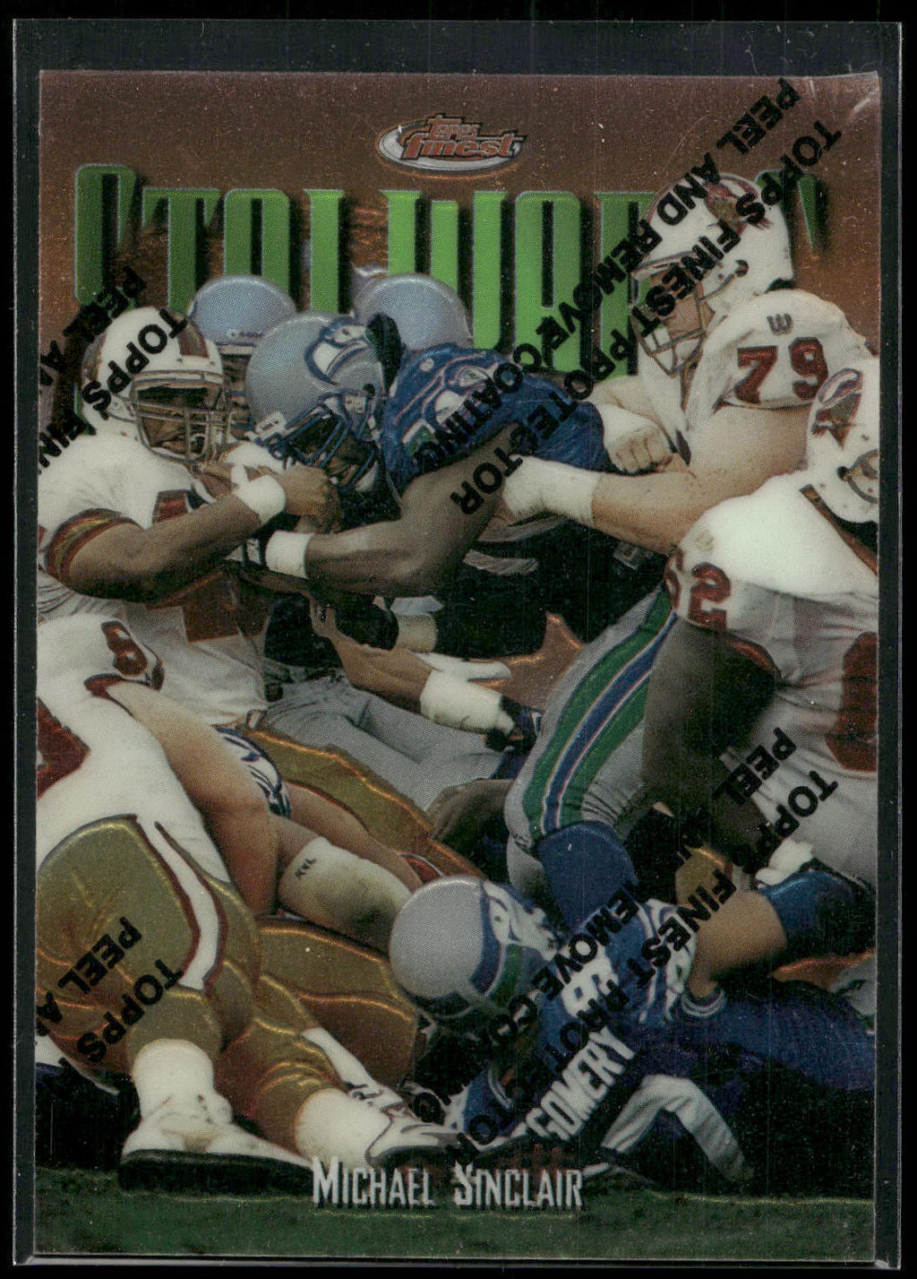 1997 Finest #187 Michael Sinclair