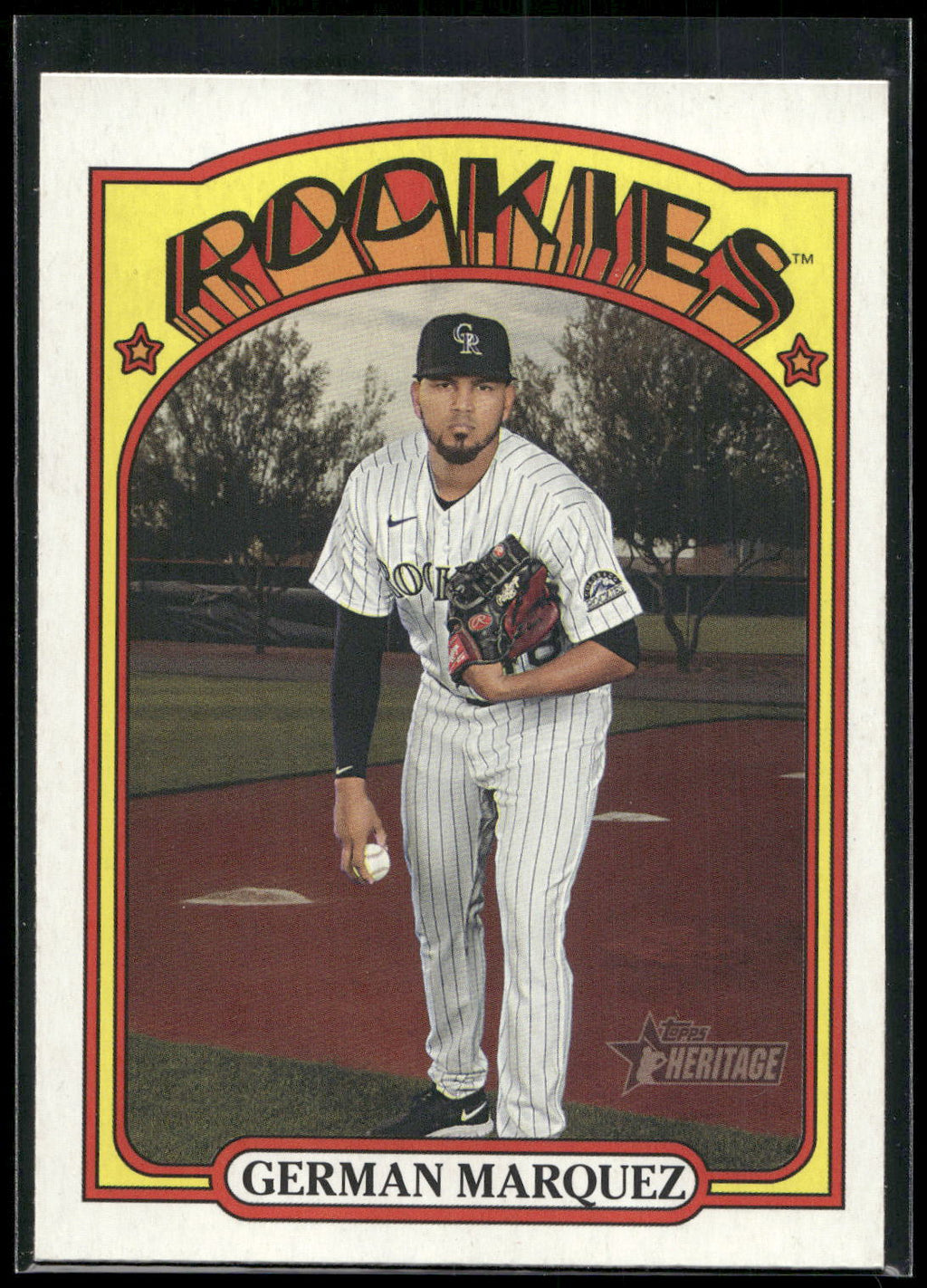 2021 Topps Heritage #153 German Marquez
