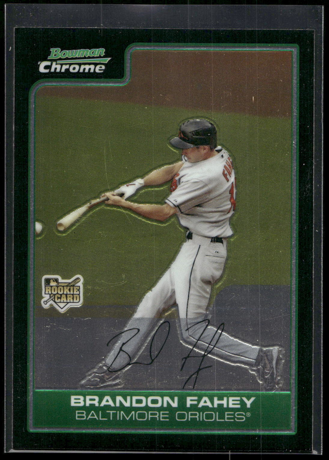 2006 Bowman Draft Picks & Prospects #BDP23 Brandon Fahey Chrome