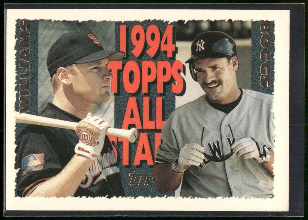 1995 Topps #386 Matt Williams / Wade Boggs