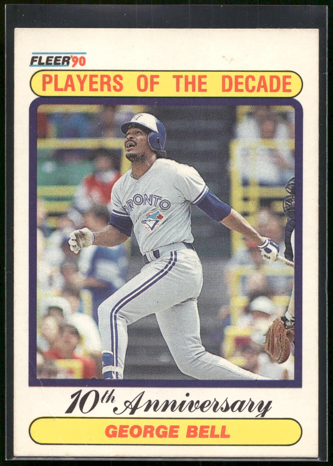 1990 Fleer #628 George Bell