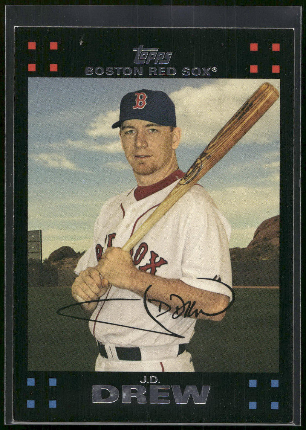 2007 Topps Boston Red Sox #BOS9 J.D. Drew