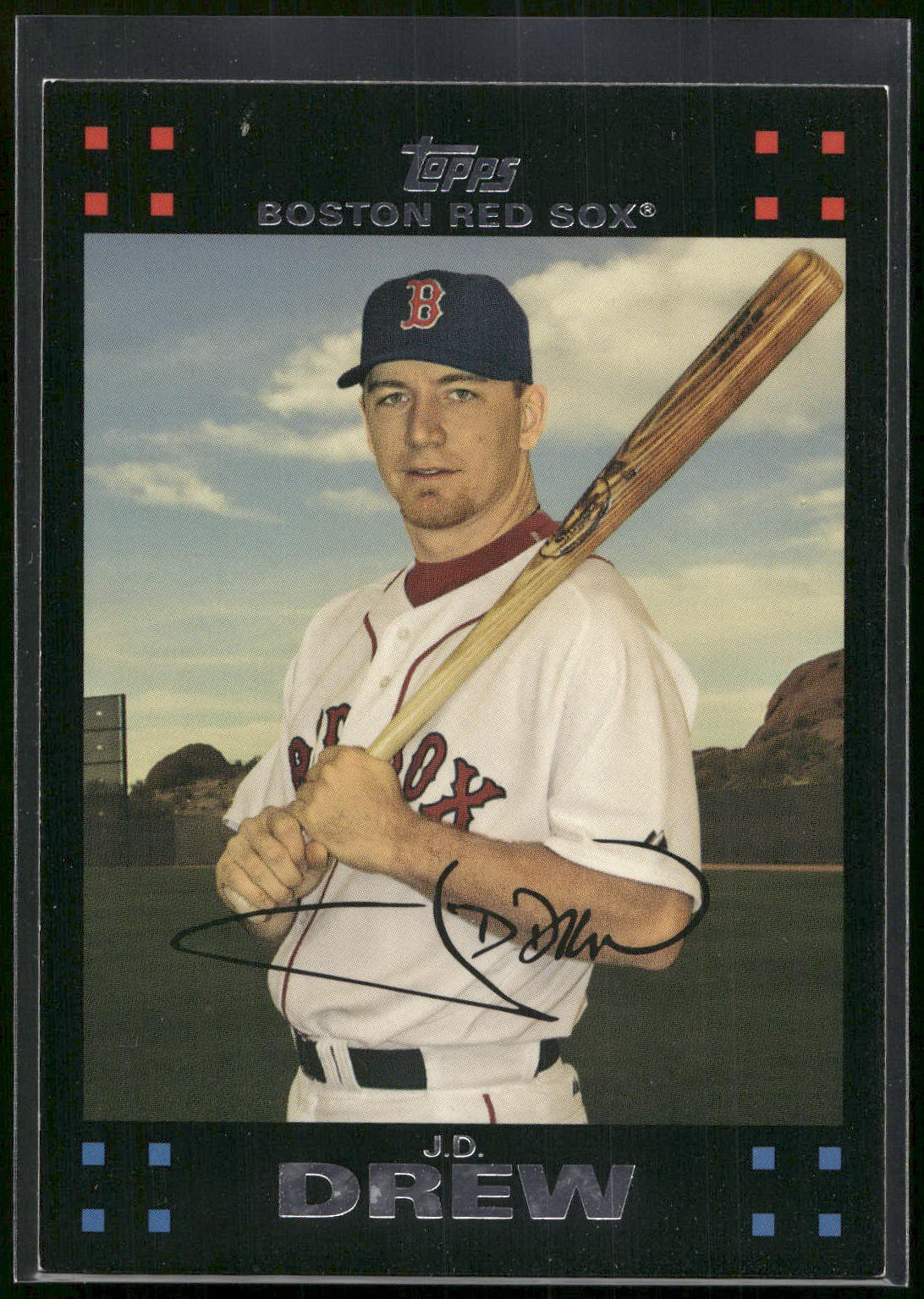 2007 Topps Boston Red Sox #BOS9 J.D. Drew