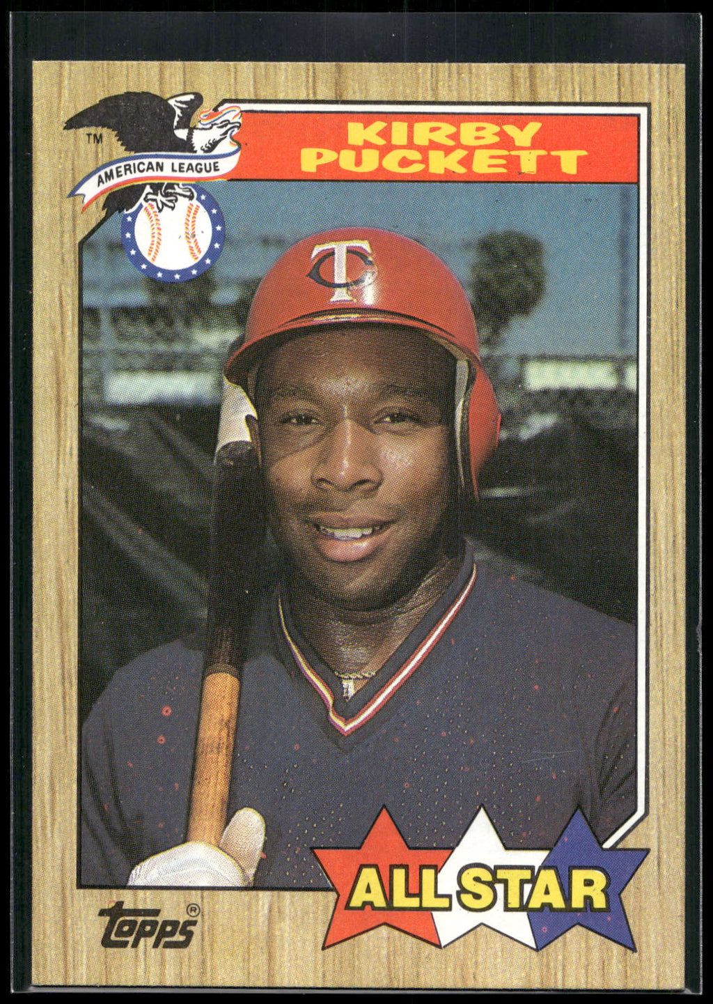 1987 Topps #611 Kirby Puckett