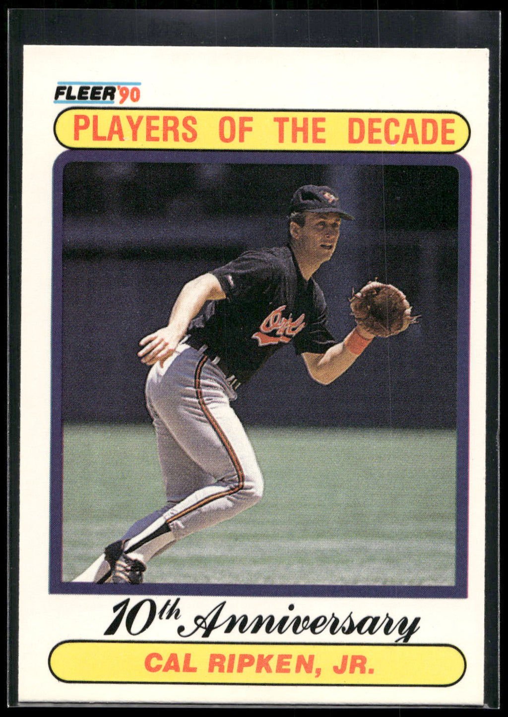 1990 Fleer #624 Cal Ripken, Jr.