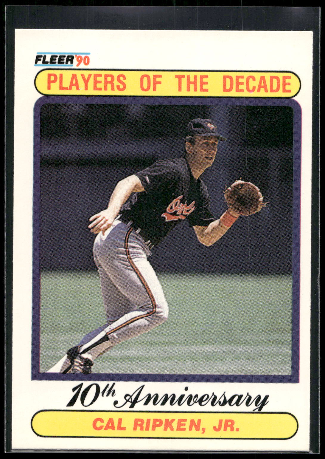 1990 Fleer #624 Cal Ripken, Jr.