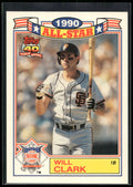 1991 Topps #13 Will Clark Glossy All-Stars
