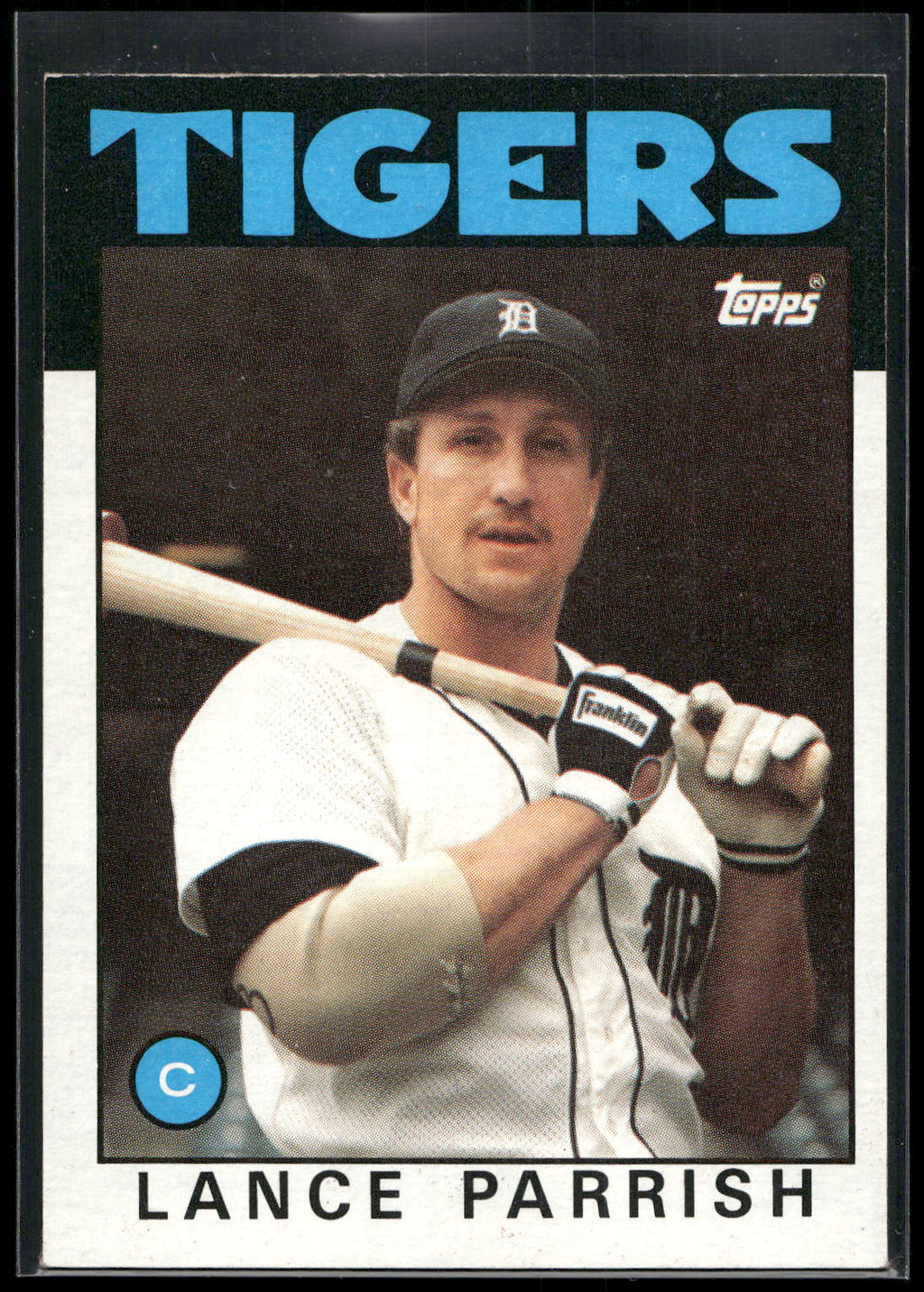 1986 Topps #740 Lance Parrish