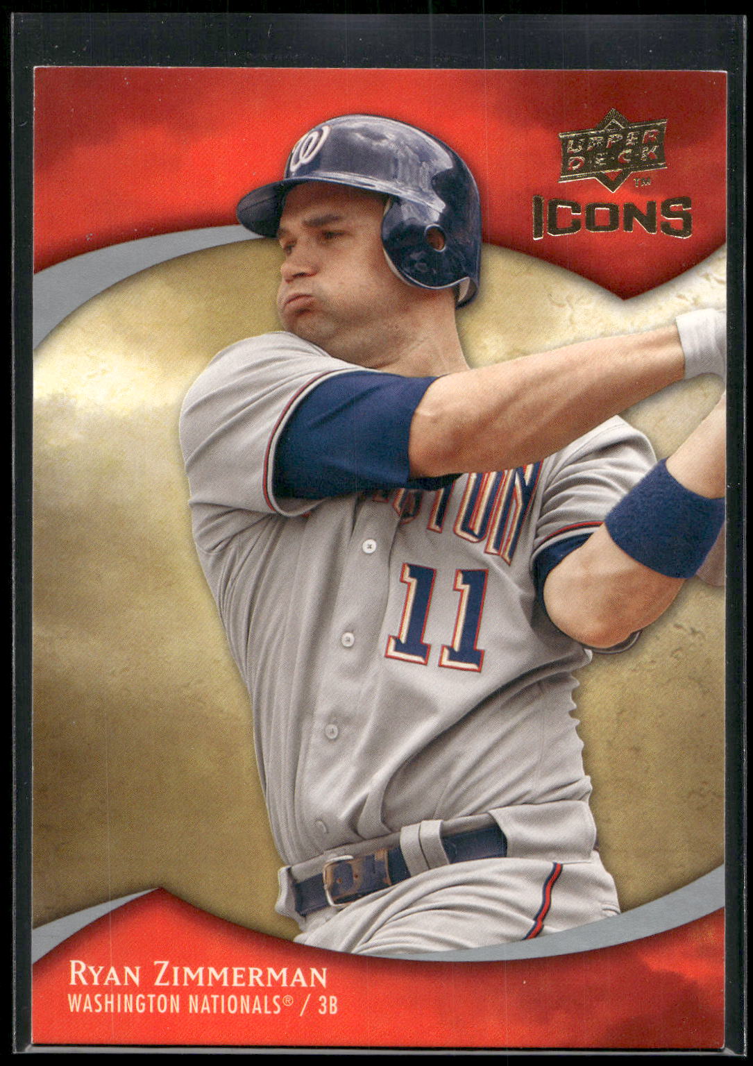 2009 Upper Deck Icons #93 Ryan Zimmerman