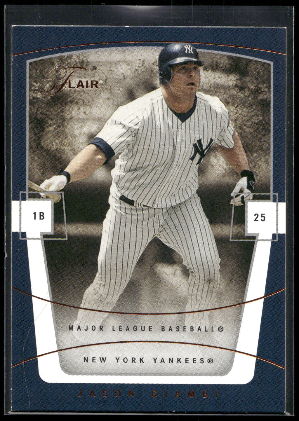 2004 Flair #7 Jason Giambi